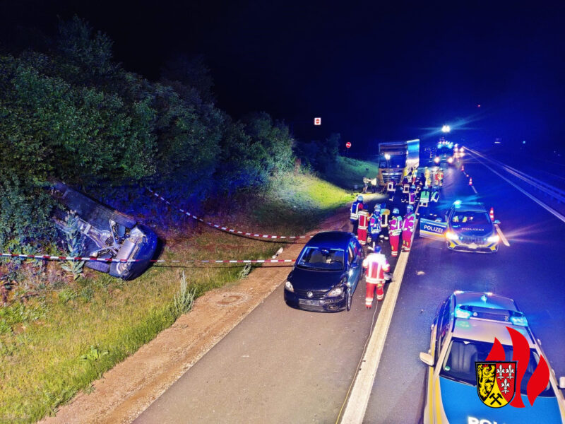 Kurze Nacht für die Feuerwehren
