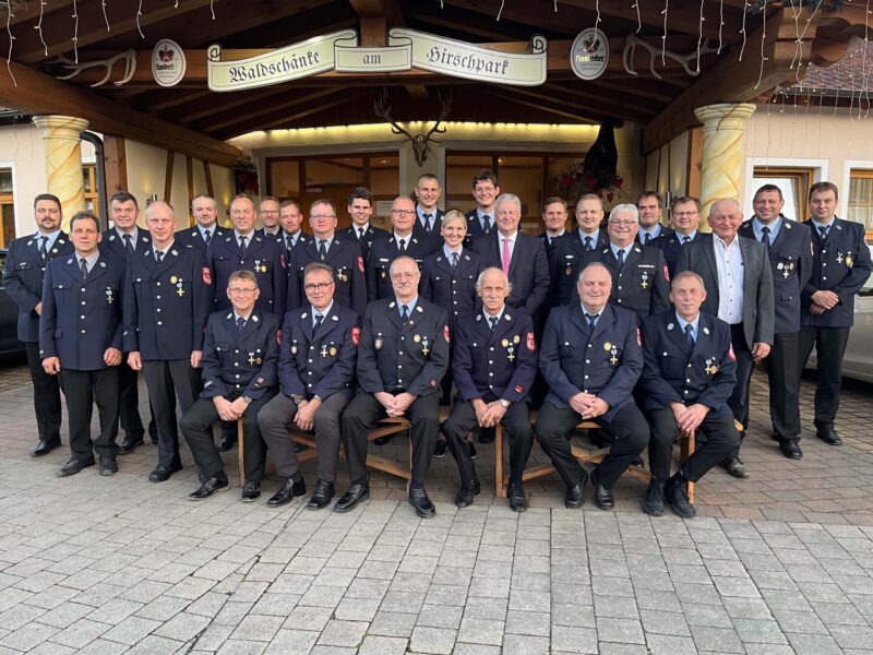 Feuerwehrehrungsabend in Heinzhof