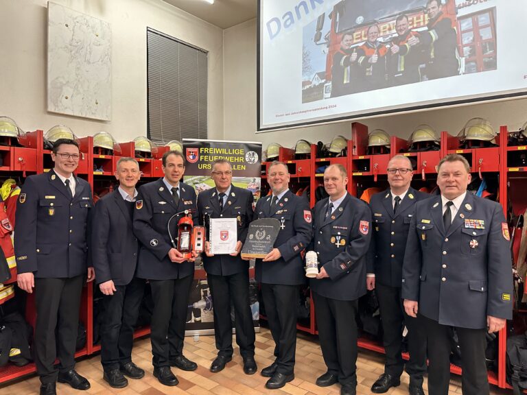 Mehr über den Artikel erfahren Feuerwehr Ursensollen blickt auf Rekordjahr zurück