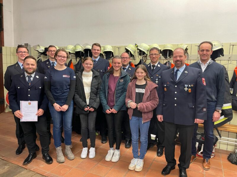 Feuerwehr Edelsfeld startet mit Jahreshauptversammlung ins Jubiläumsjahr