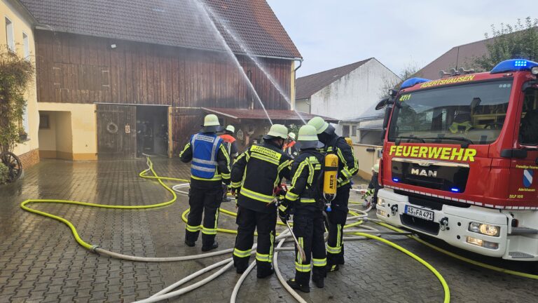 Mehr über den Artikel erfahren Einsatzübung in Allersburg