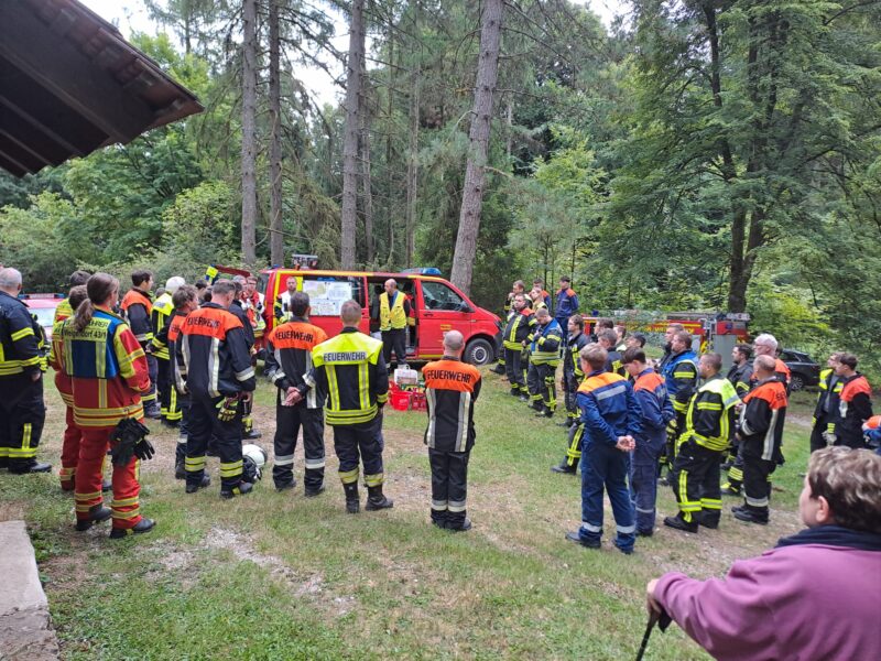 Einsatzübung in Mittelburg