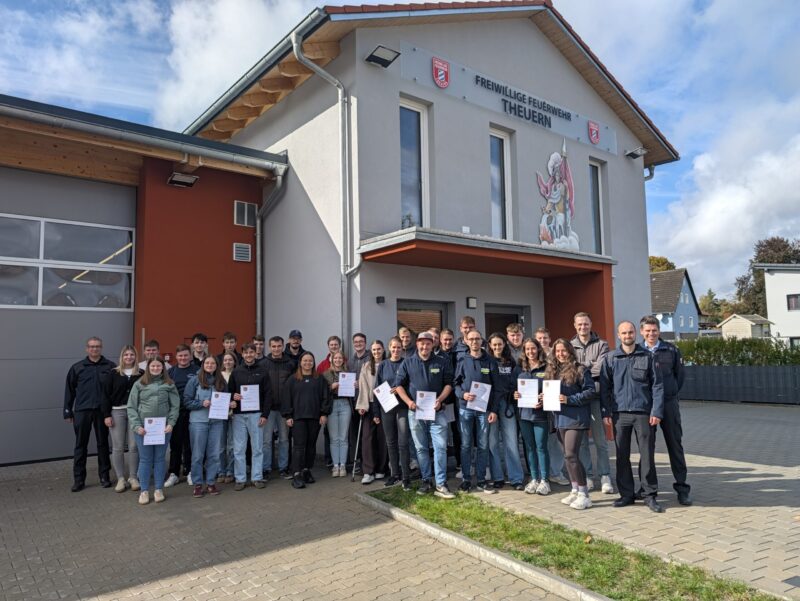 30 Teilnehmer beim Funklehrgang in Theuern